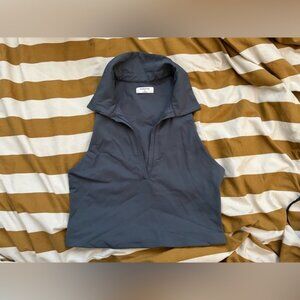 nwot Babaton contour polo tank teal XL